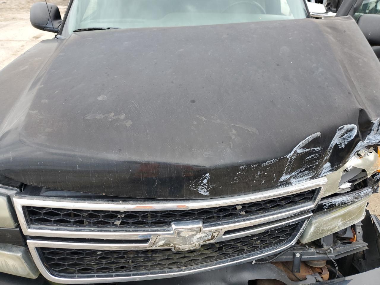 2007 Chevrolet Silverado VIN 1GCEK19ZX7Z197885 Copart auction photo, front end / side damage thumbnail 11