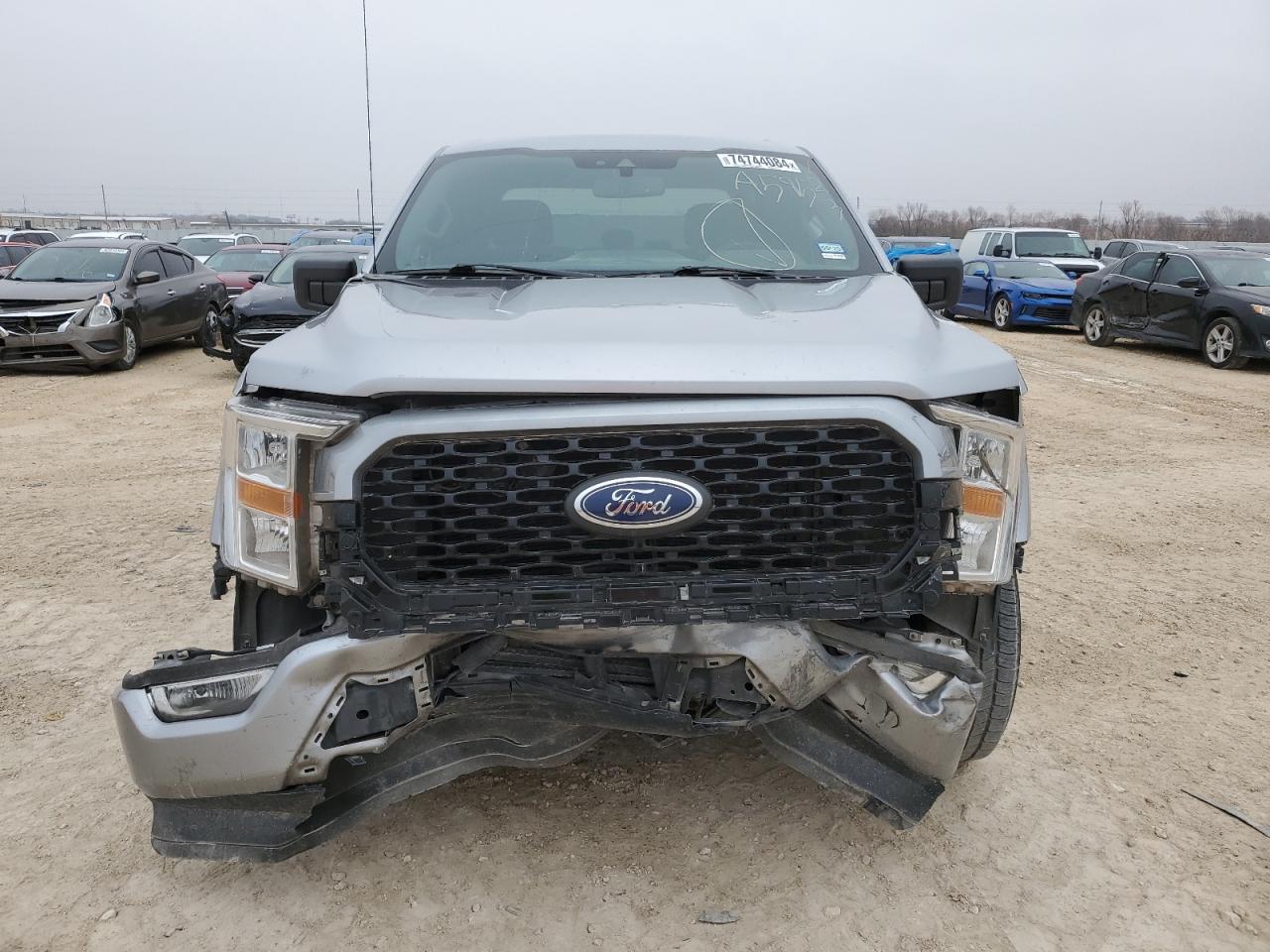2021 Ford F-150 VIN 1FTEW1CP9MFA59523 Copart auction photo, front end damage thumbnail 5