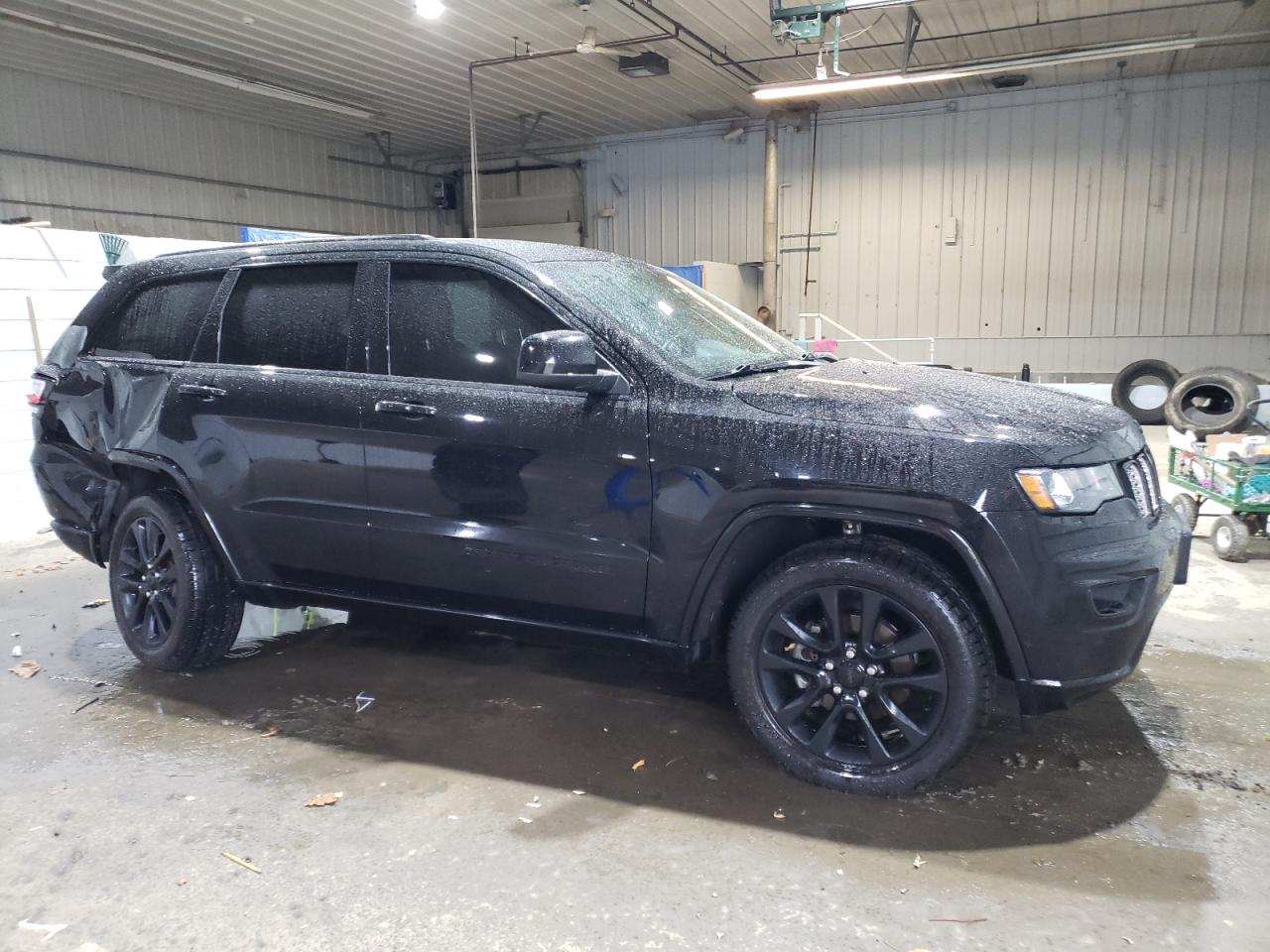 2018 Jeep Grand Cherokee VIN 1C4RJFAG6JC390752 Copart auction photo, rear end / side damage thumbnail 4