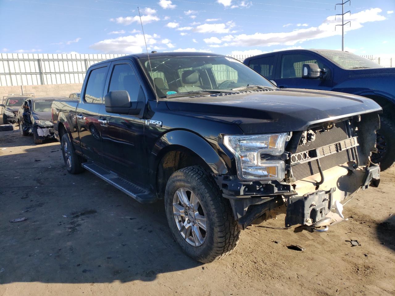 2017 Ford F-150 VIN 1FTFW1EF8HFB36851 Copart auction photo, front end damage thumbnail 4