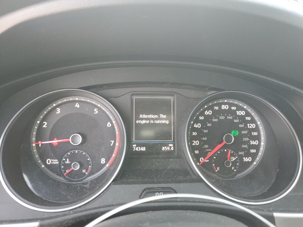 2018 Volkswagen Atlas VIN 1V2AP2CA5JC600107 Copart auction photo, water/flood damage thumbnail 9