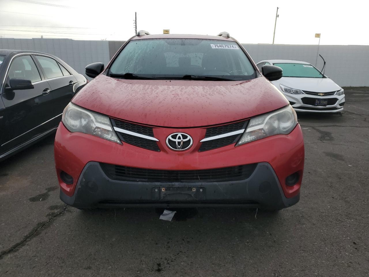 2013 Toyota RAV 4 VIN JTMBFREV8DD038820 Copart auction photo, side damage thumbnail 5