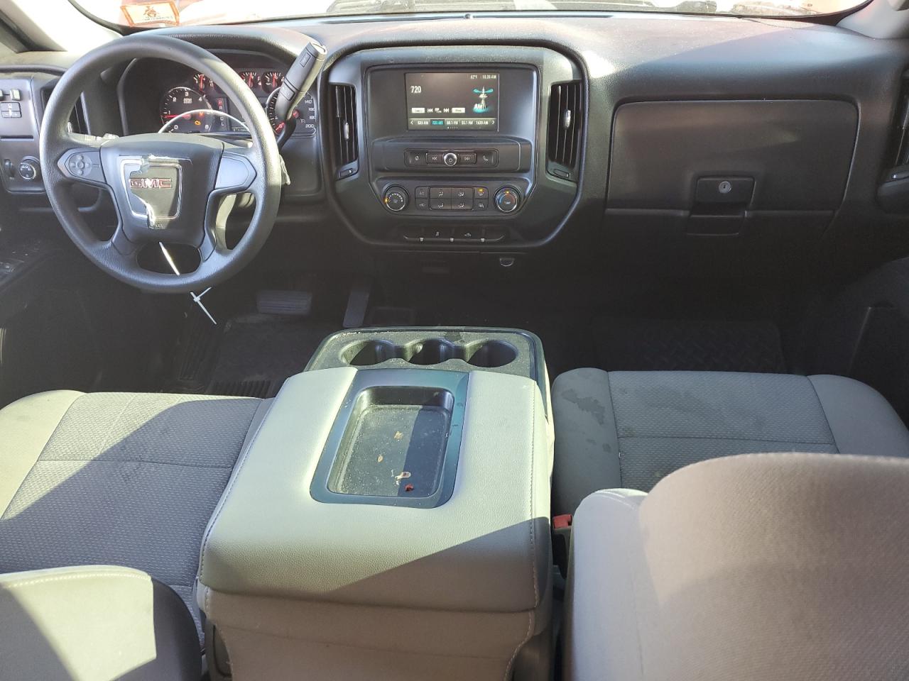 2017 GMC Sierra VIN 1GTV2LEC1HZ370823 Copart auction photo, front end damage thumbnail 8