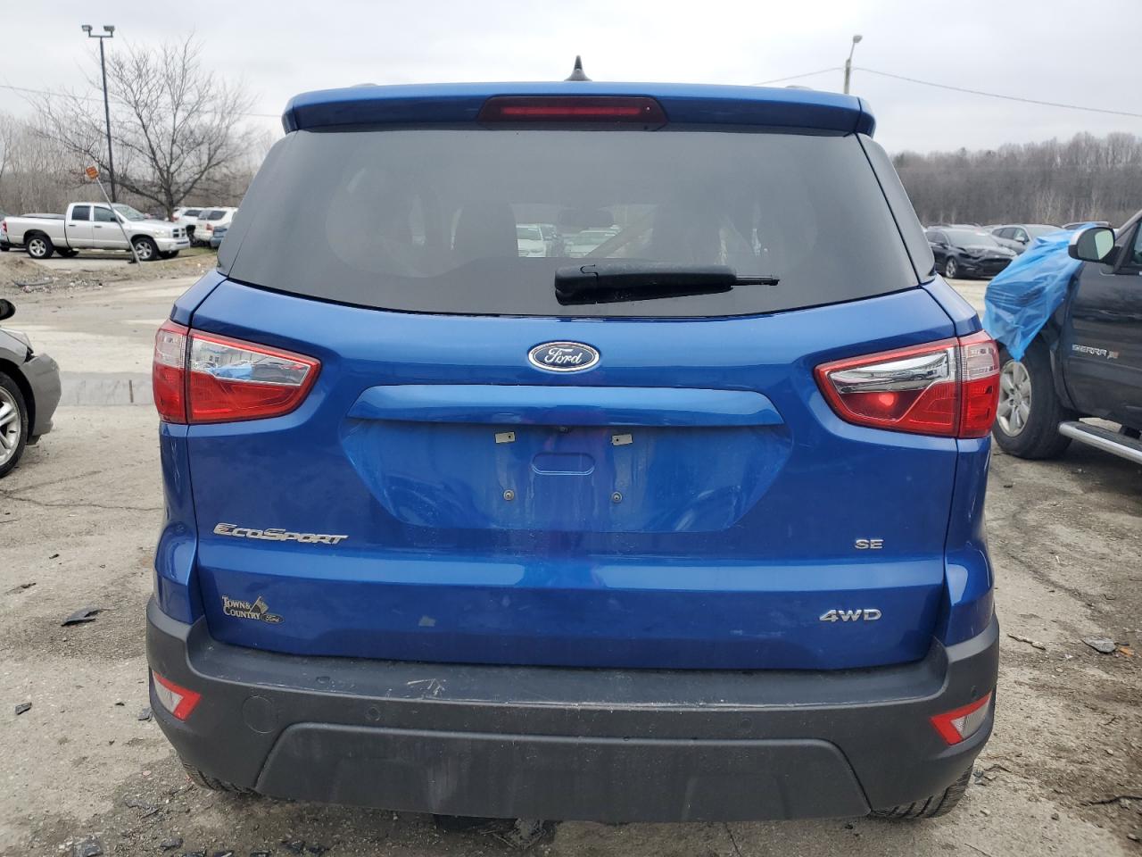 2020 Ford EcoSport VIN MAJ6S3GL3LC353590 Copart auction photo, front end damage thumbnail 6