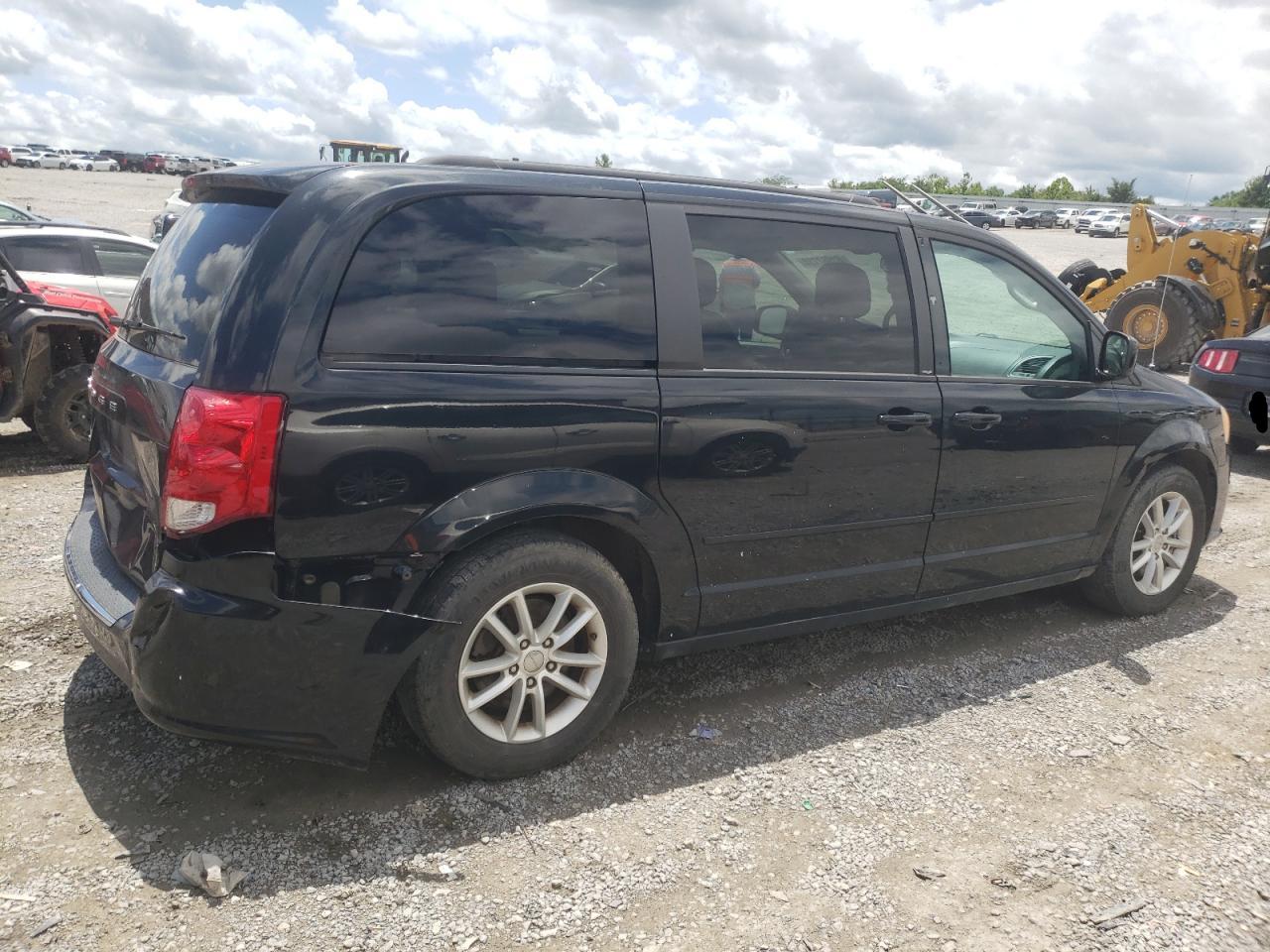 2014 Dodge Caravan VIN 2C4RDGCG9ER245485 Copart auction photo, all over / minor dent/scratches damage thumbnail 3