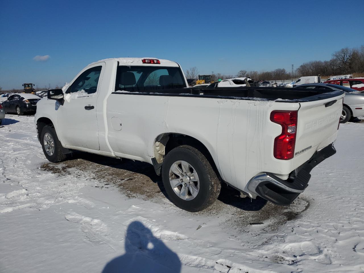 2019 Chevrolet Silverado VIN 3GCNWAEF5KG311798 Copart auction photo, rear end damage thumbnail 2
