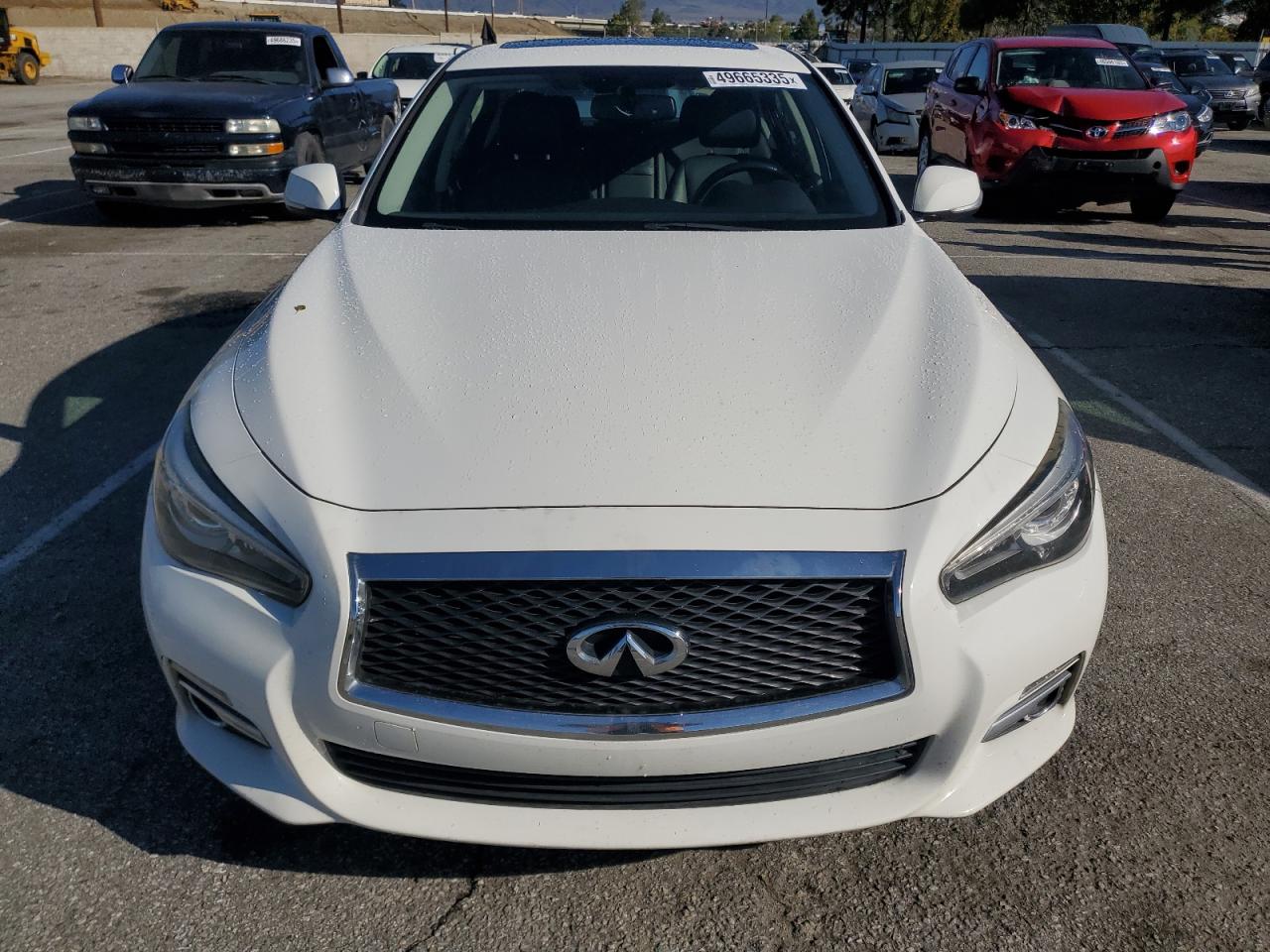 2017 Infiniti Q50 VIN JN1CV7AP6HM642121 Copart auction photo, mechanical / minor dent/scratches damage thumbnail 5