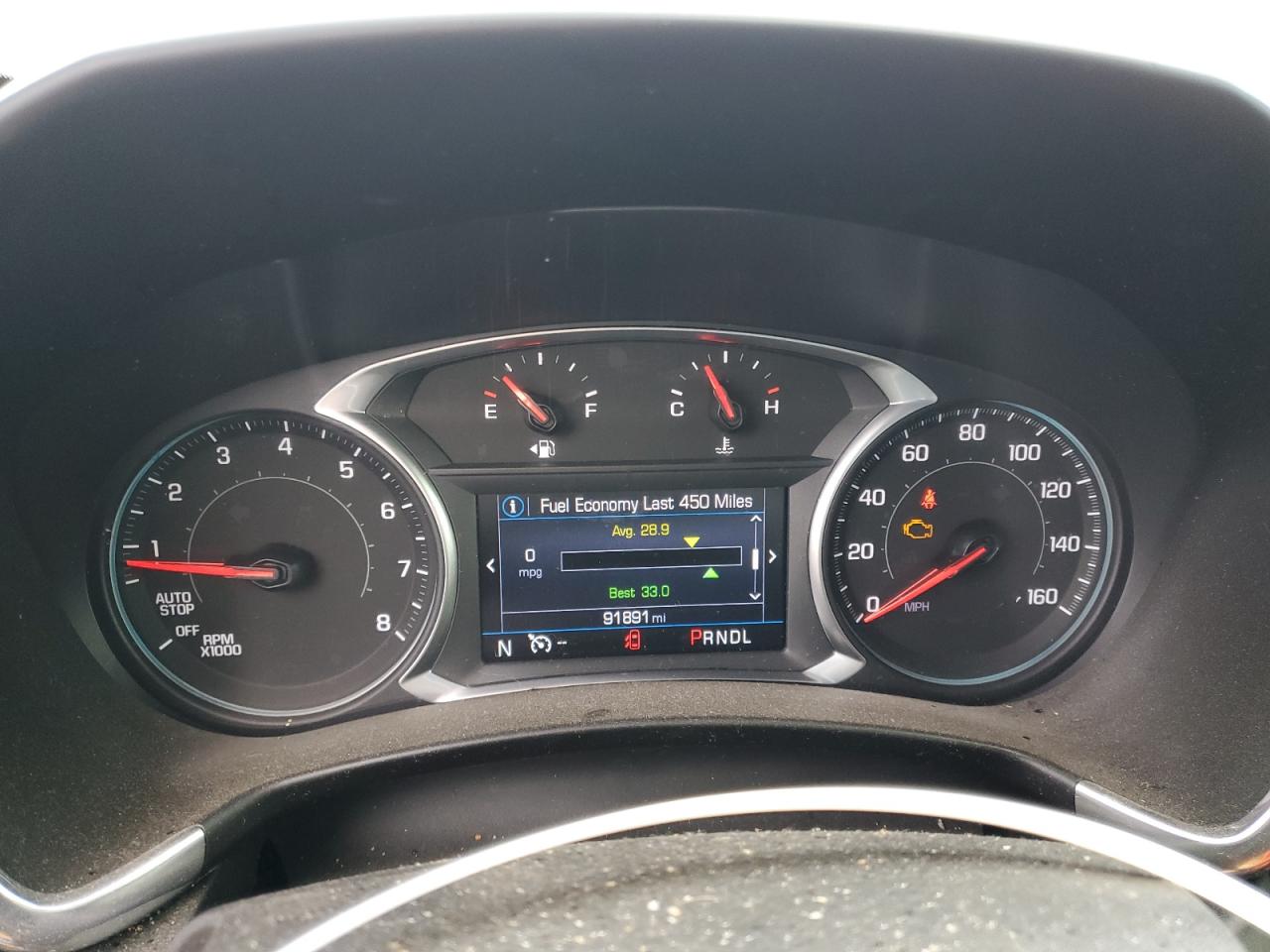 2019 Chevrolet Equinox VIN 3GNAXKEV9KS585132 Copart auction photo, front end / side damage thumbnail 9