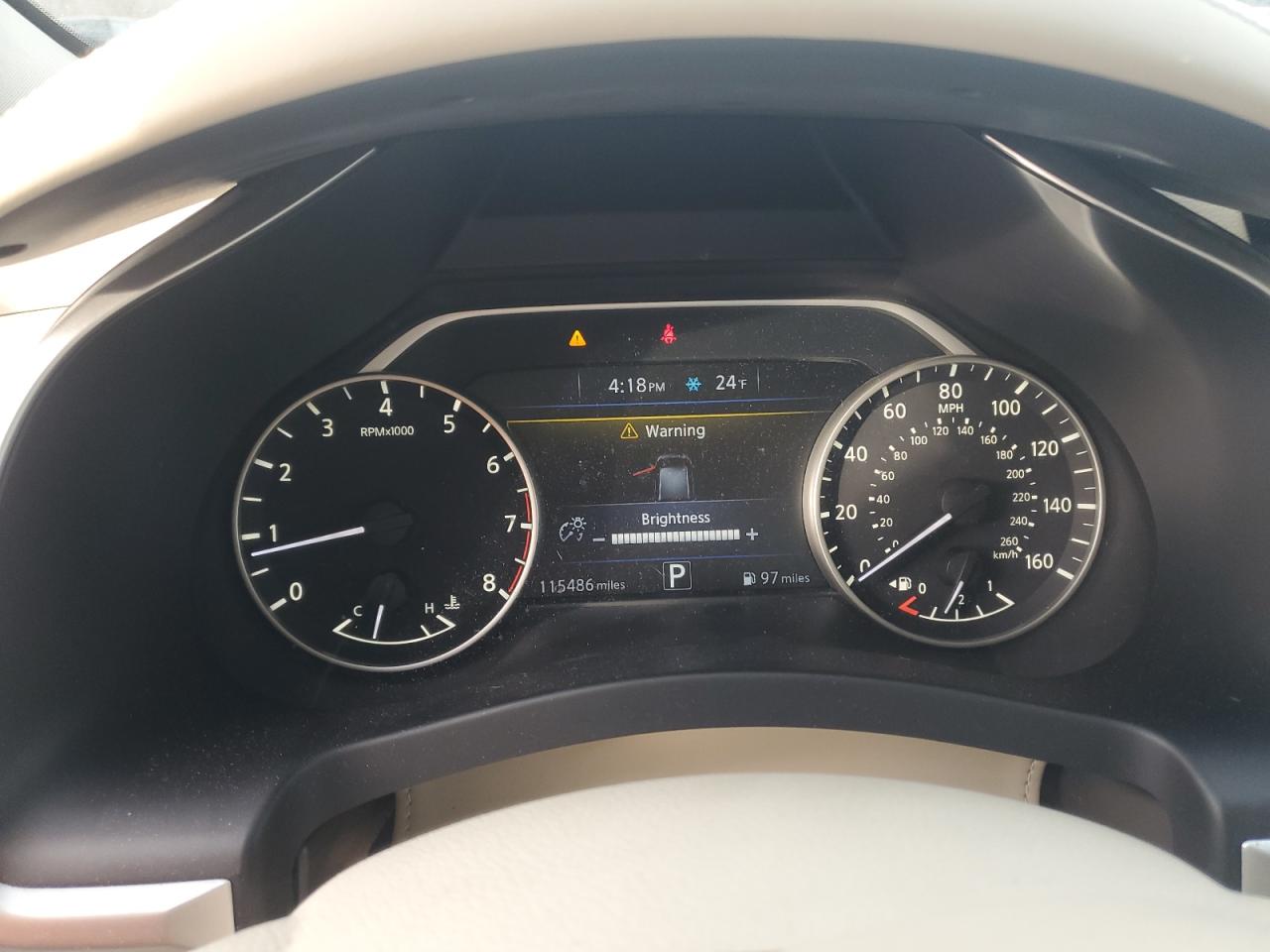 2015 Nissan Murano VIN 5N1AZ2MH4FN204460 Copart auction photo, rear end damage thumbnail 9