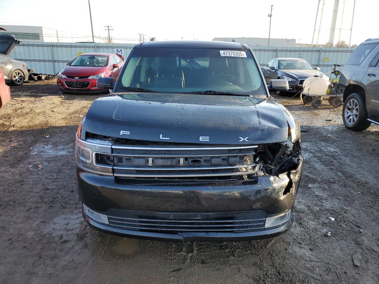 2014 Ford Flex VIN 2FMHK6DT1EBD15914 Copart auction photo, front end damage thumbnail 5