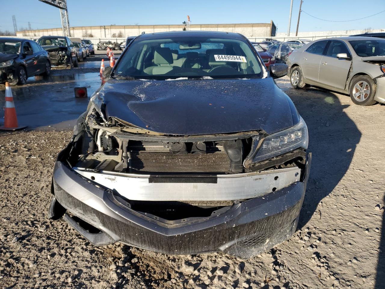 2018 Acura ILX VIN 19UDE2F3XJA005302 Copart auction photo, front end damage thumbnail 5