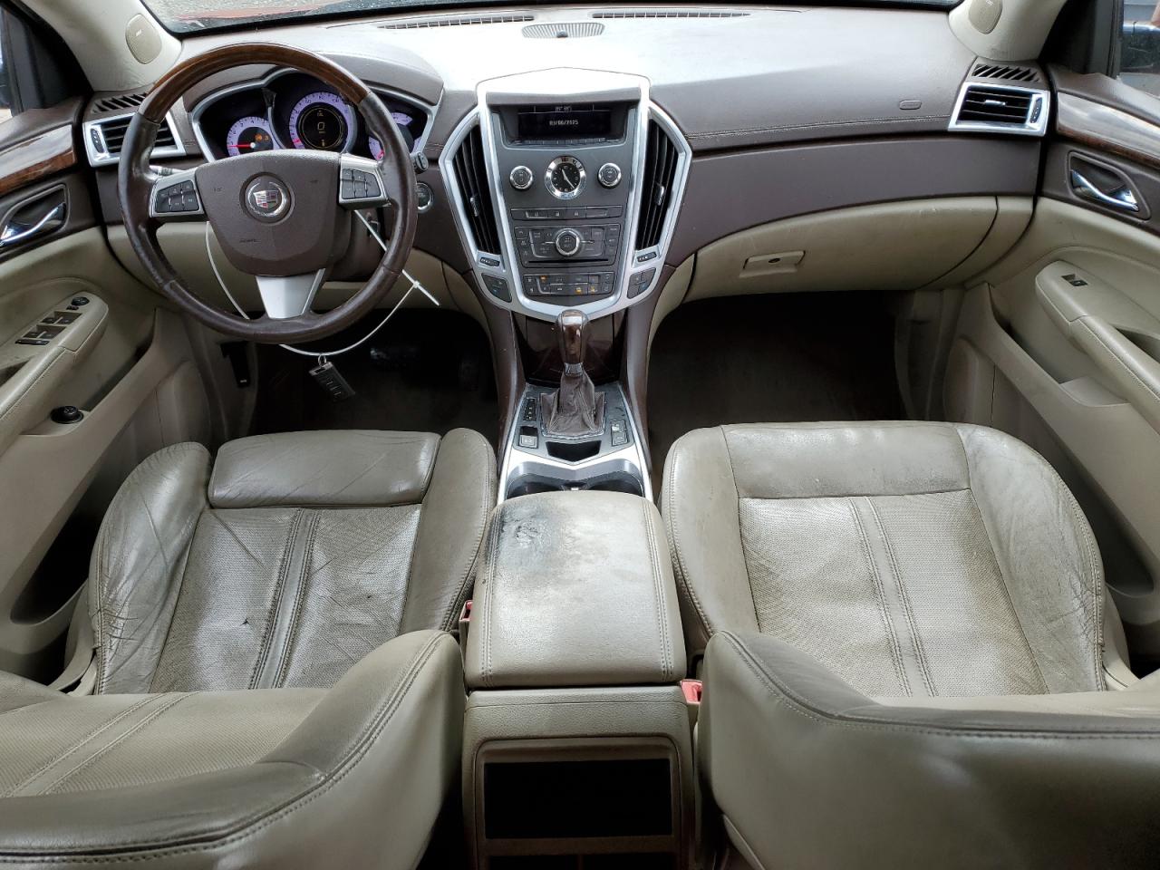 2010 Cadillac SRX VIN 3GYFNAEY1AS651867 Copart auction photo, front end / side damage thumbnail 8