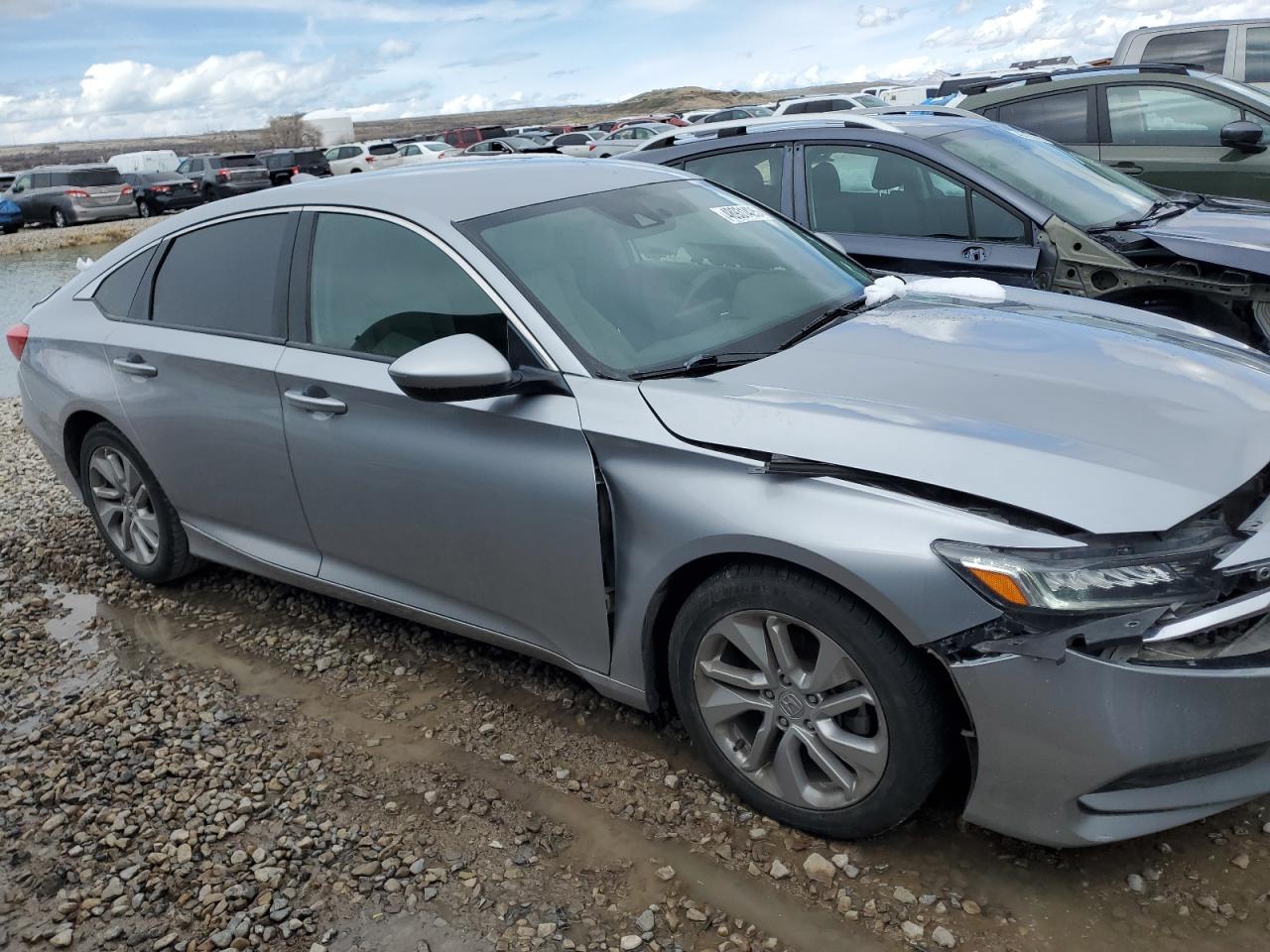 2018 Honda Accord VIN 1HGCV1F12JA105253 Copart auction photo, front end damage thumbnail 4