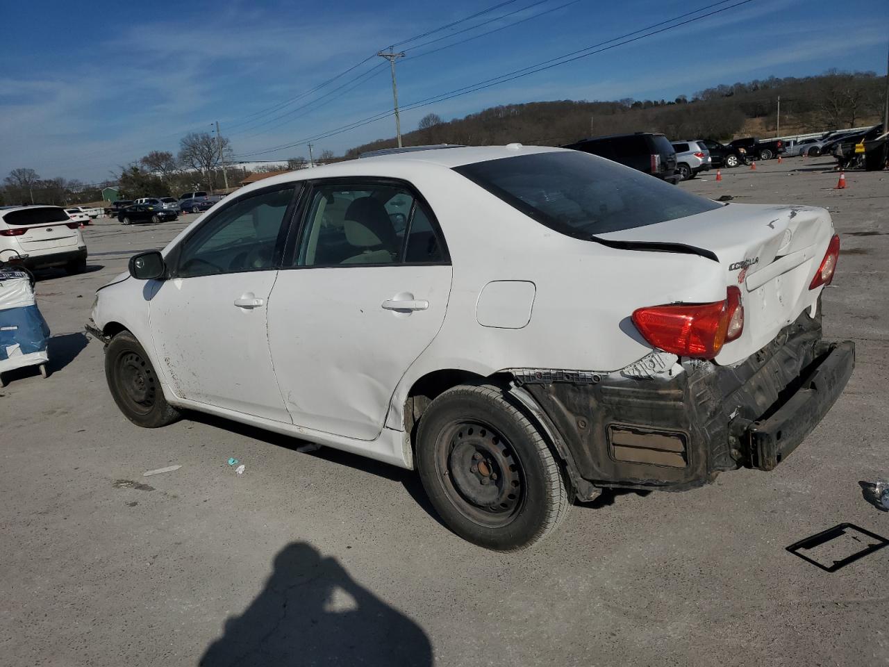 2010 Toyota Corolla VIN 1NXBU4EE6AZ243875 Copart auction photo, rear end / front end damage thumbnail 2