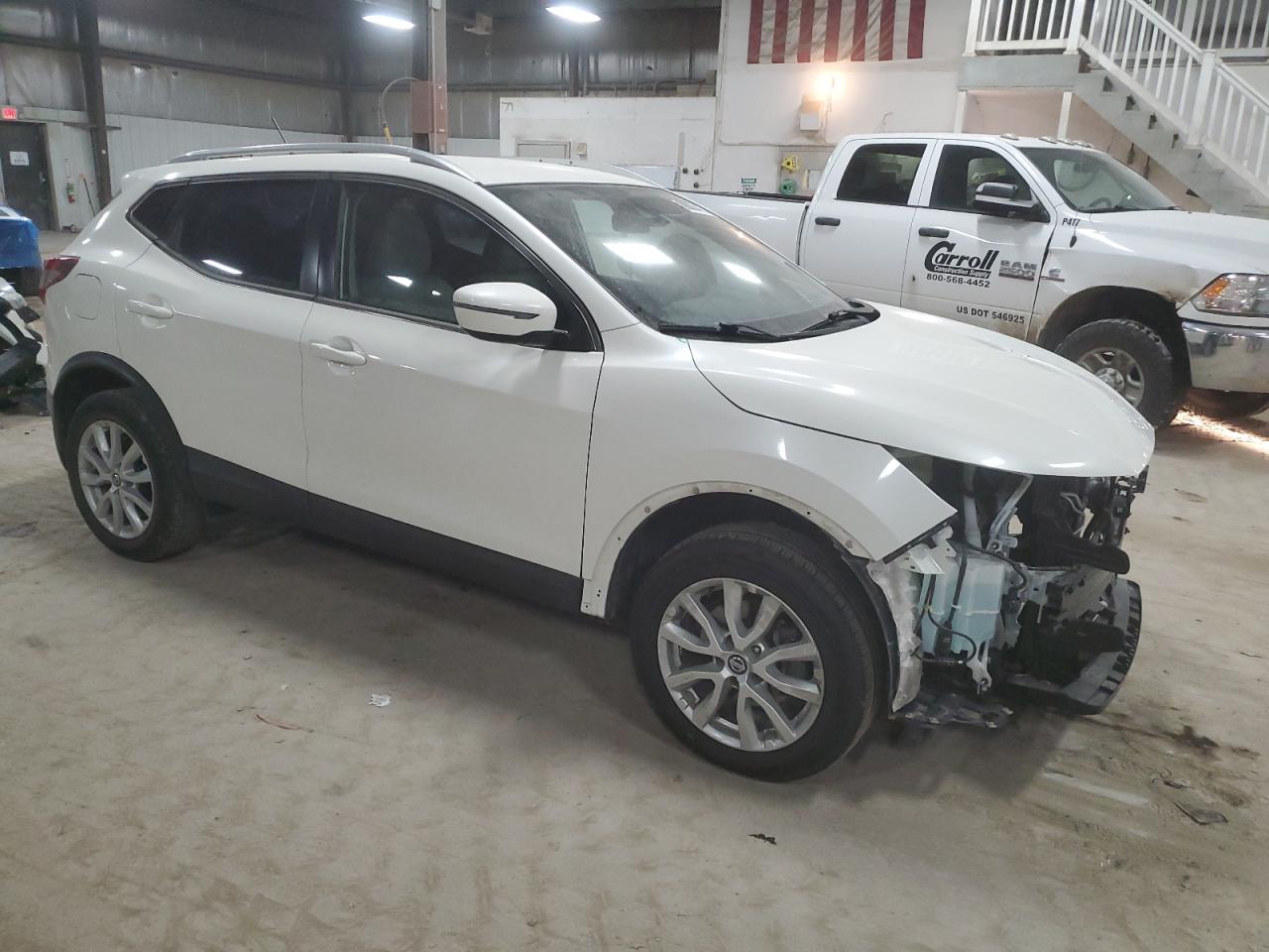 2020 Nissan Rogue VIN JN1BJ1CV6LW543845 Copart auction photo, front end / minor dent/scratches damage thumbnail 4