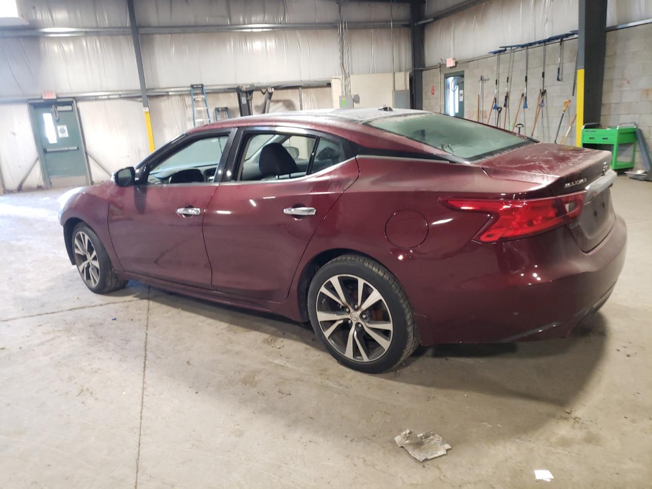 2016 Nissan Maxima VIN 1N4AA6AP2GC404707 Copart auction photo, vandalism / stripped damage thumbnail 2