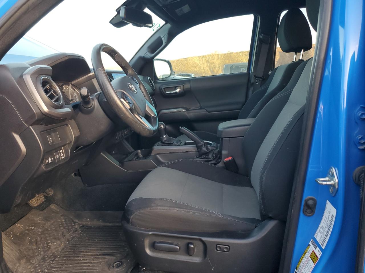2020 Toyota Tacoma VIN 3TMCZ5AN0LM362163 Copart auction photo, rear end damage thumbnail 7
