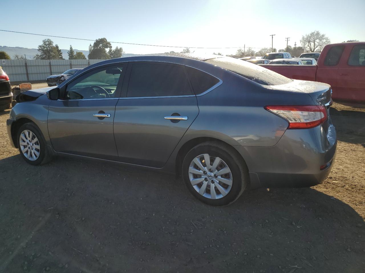 2015 Nissan Sentra VIN 3N1AB7AP1FY337247 Copart auction photo, front end damage thumbnail 2