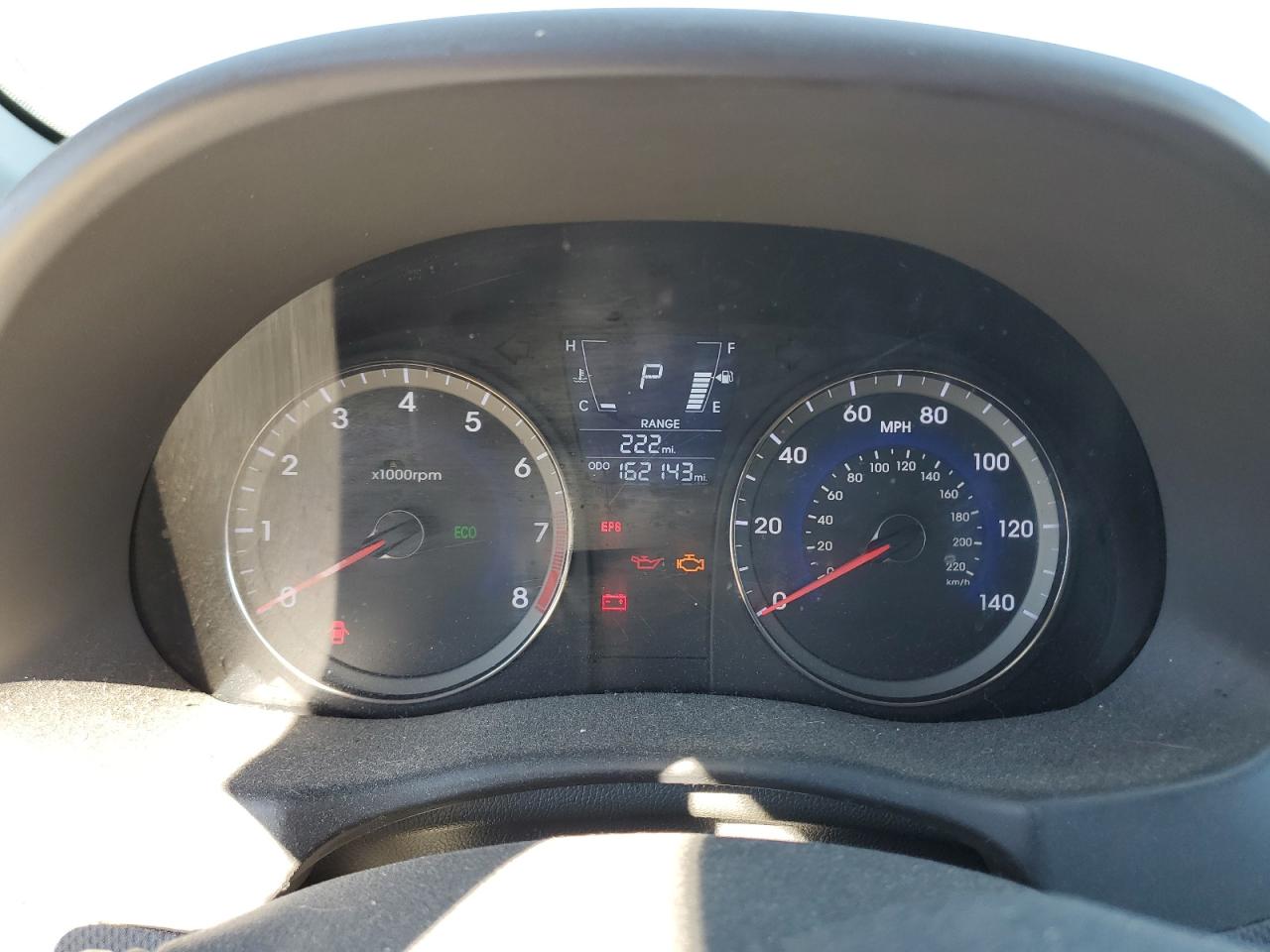 2013 Hyundai Accent VIN KMHCT4AEXDU442123 Copart auction photo, minor dent/scratches damage thumbnail 9
