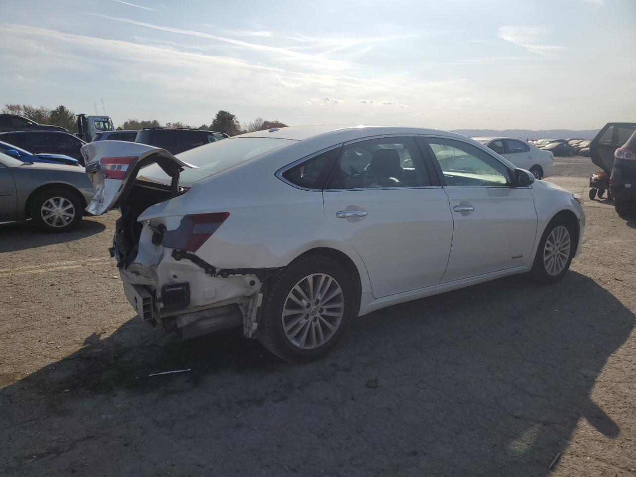 2015 Toyota Avalon VIN 4T1BD1EBXFU042122 Copart auction photo, rear end damage thumbnail 3