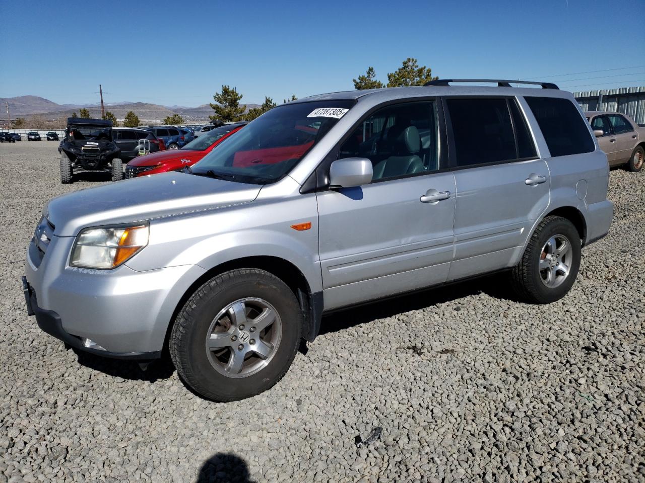 2007 Honda Pilot VIN 2HKYF186X7H509283