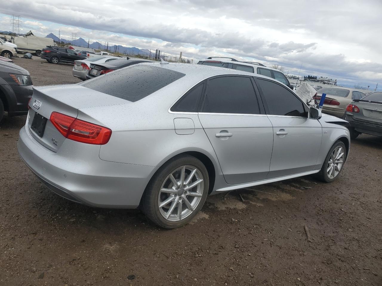 2014 Audi A4 VIN WAUFFAFL0EN010602 Copart auction photo, front end damage thumbnail 3