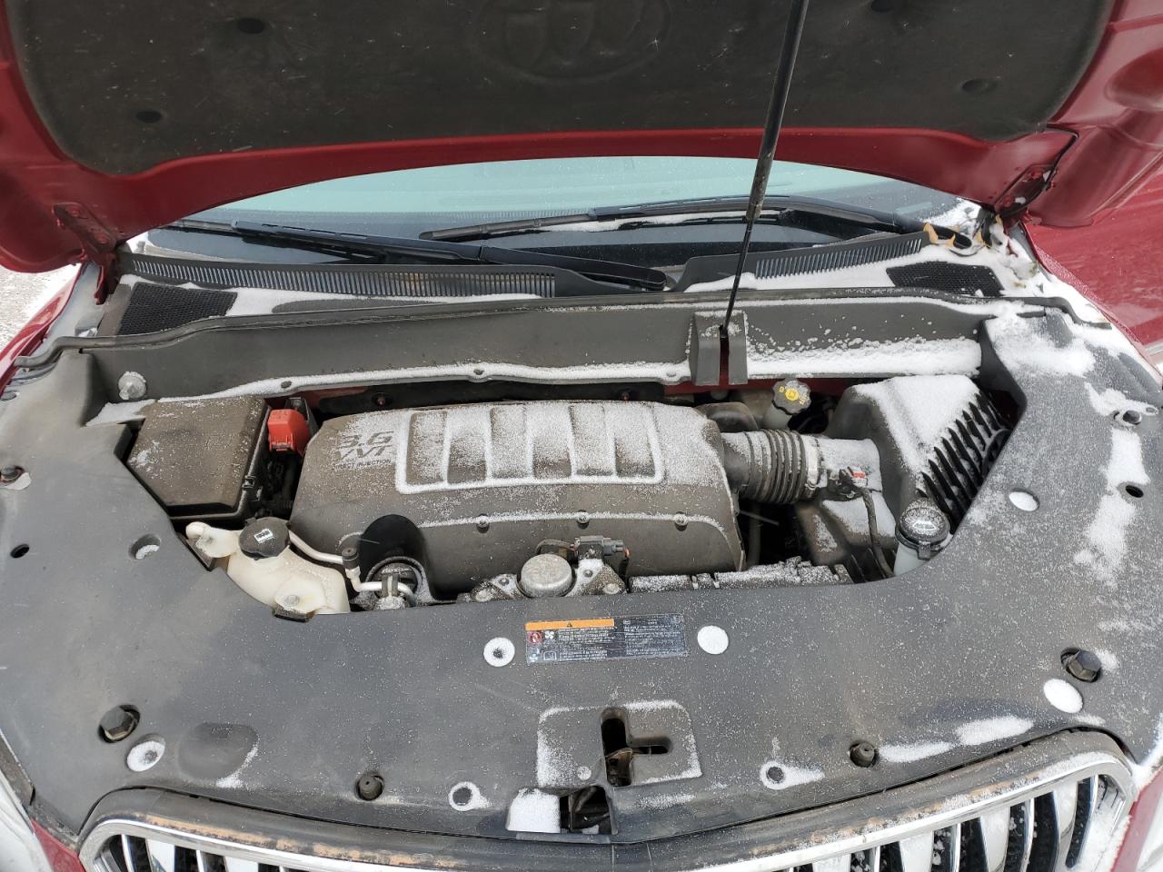 2014 Buick Enclave VIN 5GAKVCKD5EJ238537 Copart auction photo, front end / undercarriage damage thumbnail 14