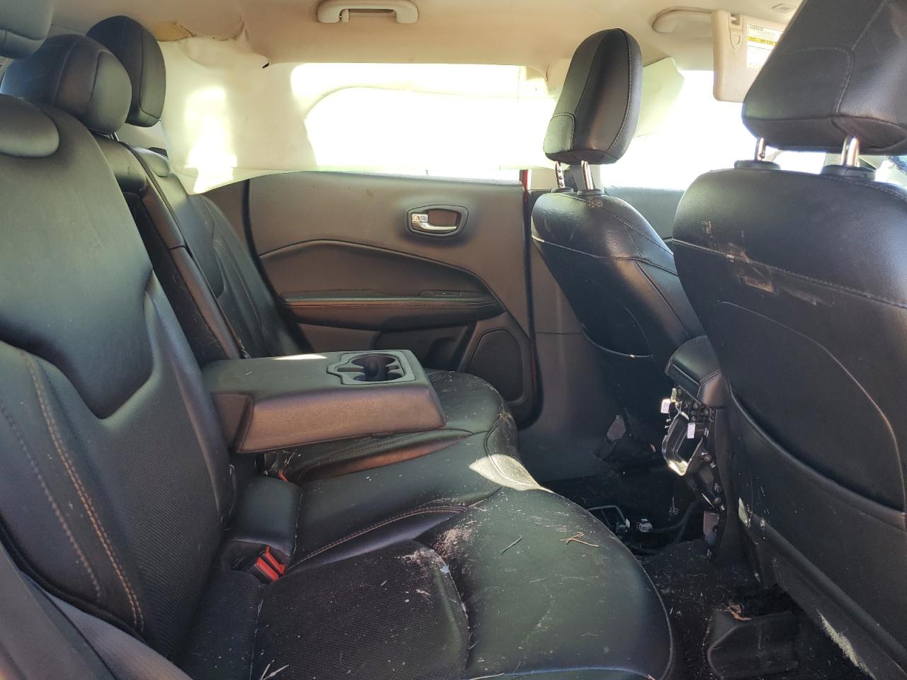 2019 Jeep Compass VIN 3C4NJDCB3KT669344 Copart auction photo, front end / side damage thumbnail 12