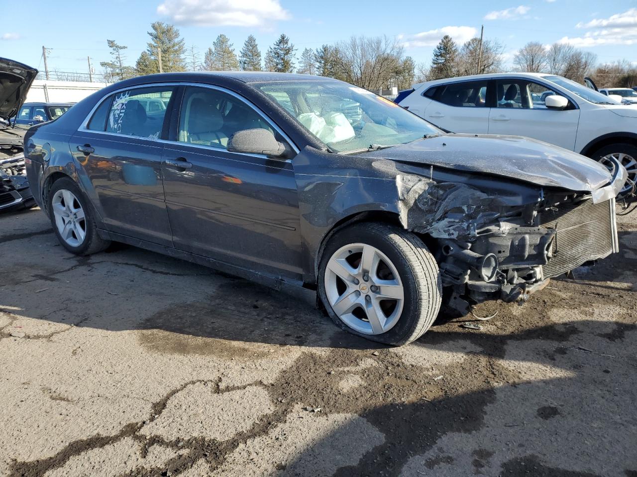 2011 Chevrolet Malibu VIN 1G1ZA5E10BF341474 Copart auction photo, front end / rear end damage thumbnail 4