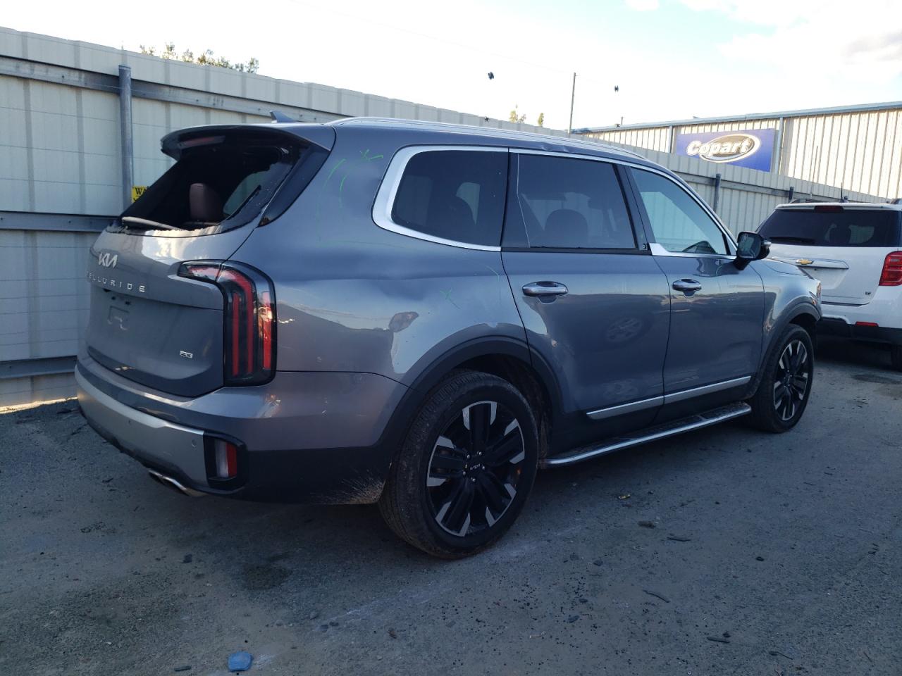2023 KIA Telluride VIN 5XYP5DGC8PG389580 Copart auction photo, rear end damage thumbnail 3