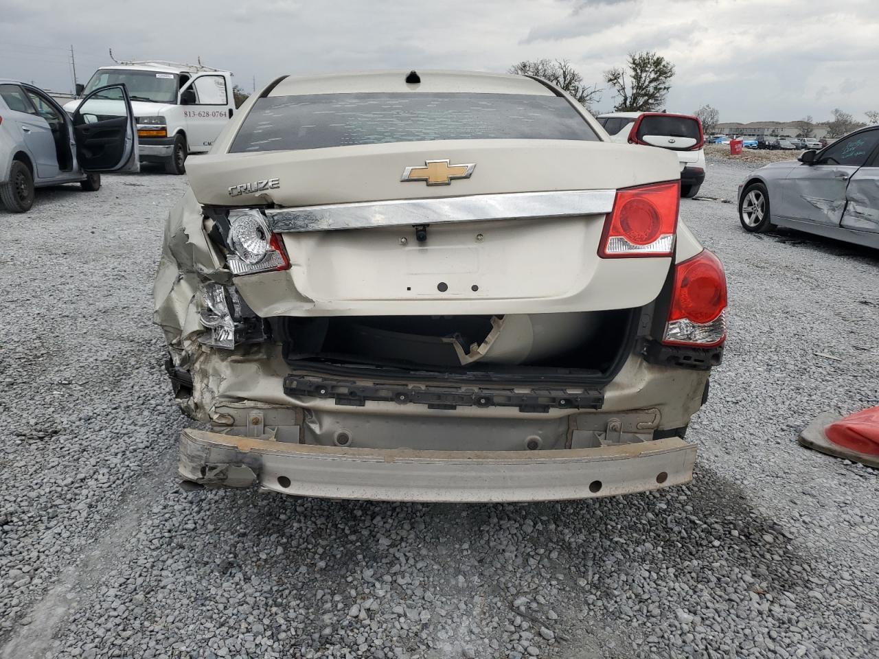 2013 Chevrolet Cruze VIN 1G1PA5SH6D7285725 Copart auction photo, rear end damage thumbnail 6