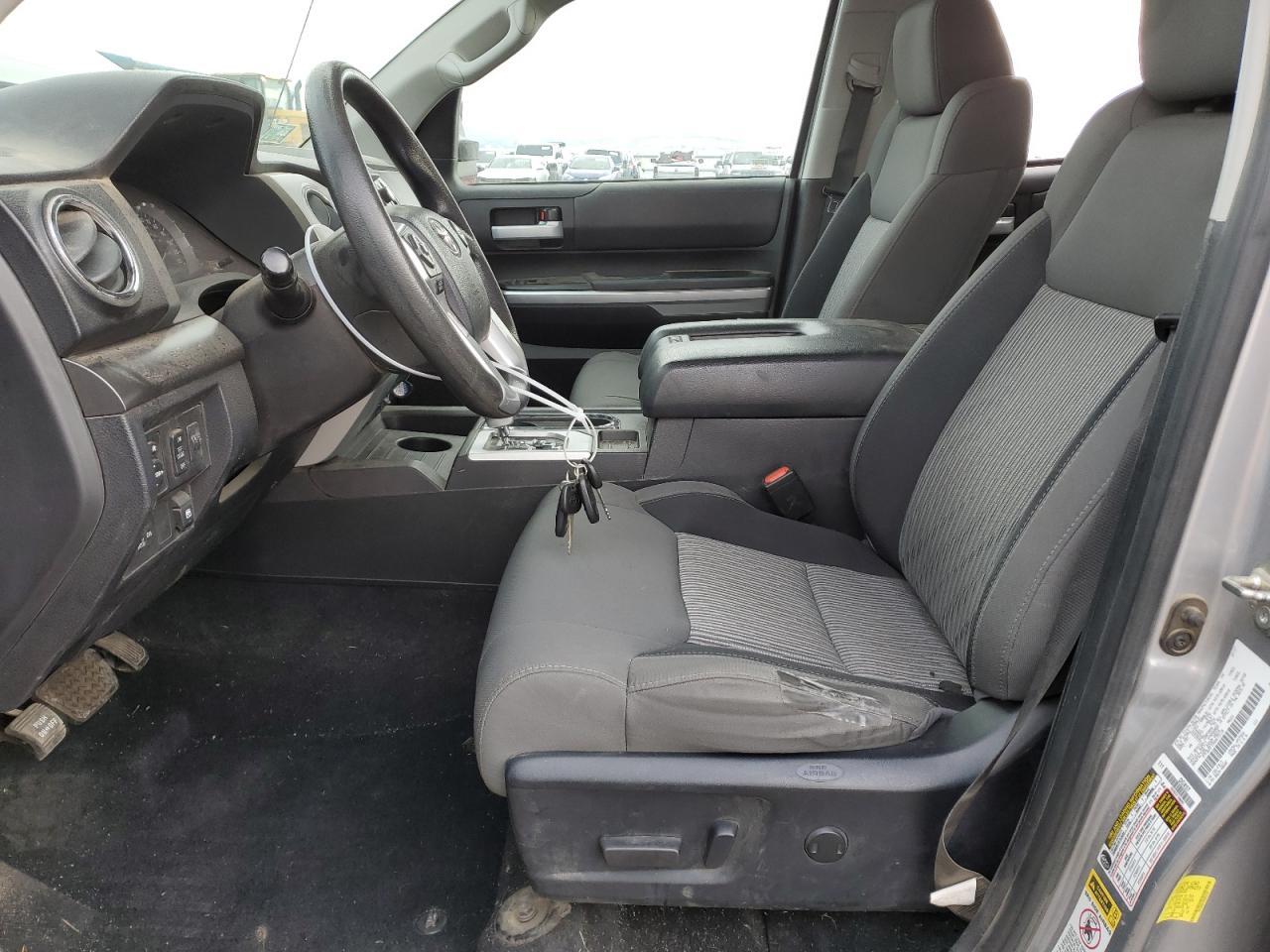 2017 Toyota Tundra VIN 5TFDW5F15HX673110 Copart auction photo, side / front end damage thumbnail 7