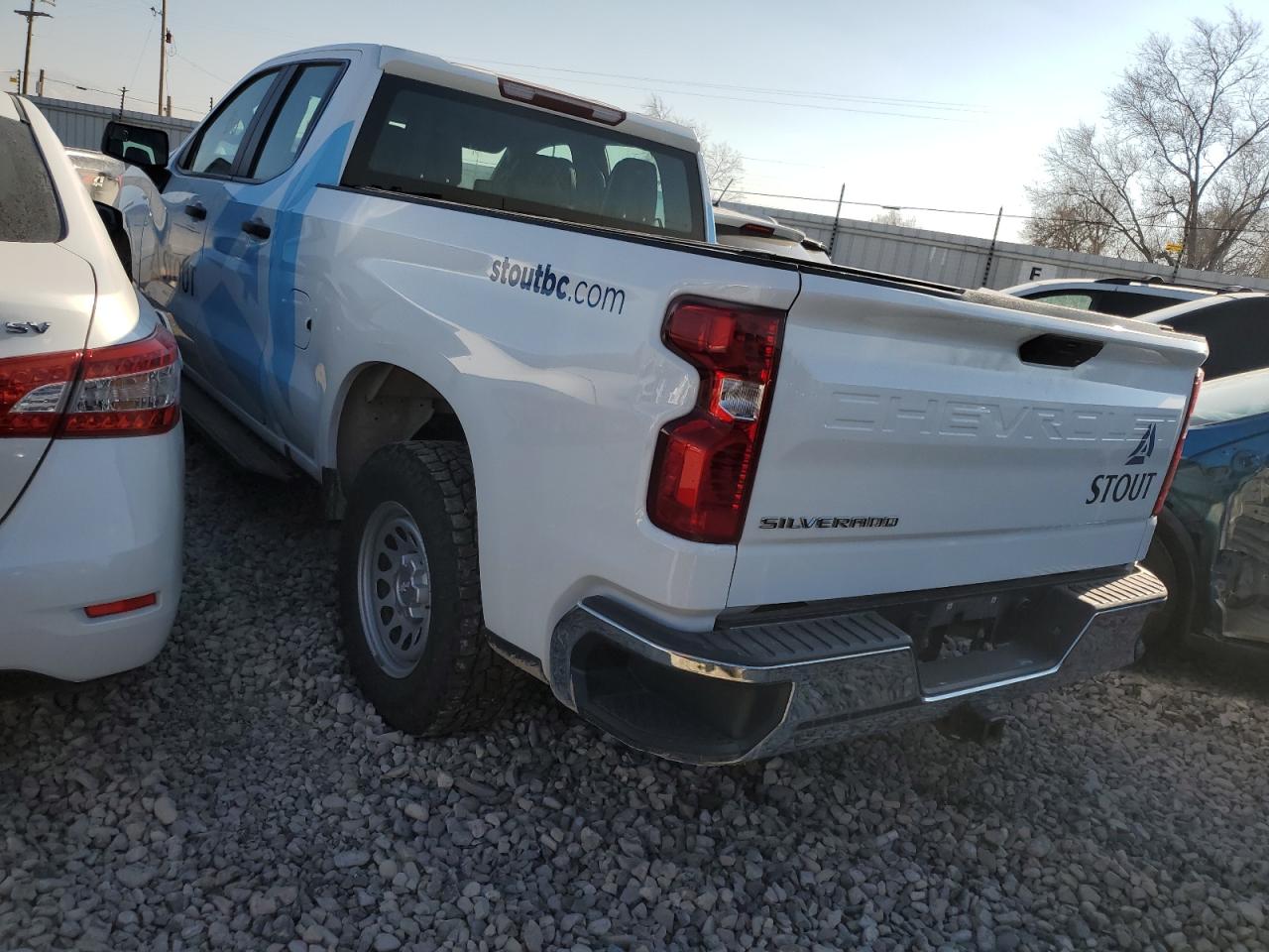 2021 Chevrolet Silverado VIN 1GCRYAEF2MZ144038 Copart auction photo, front end damage thumbnail 2