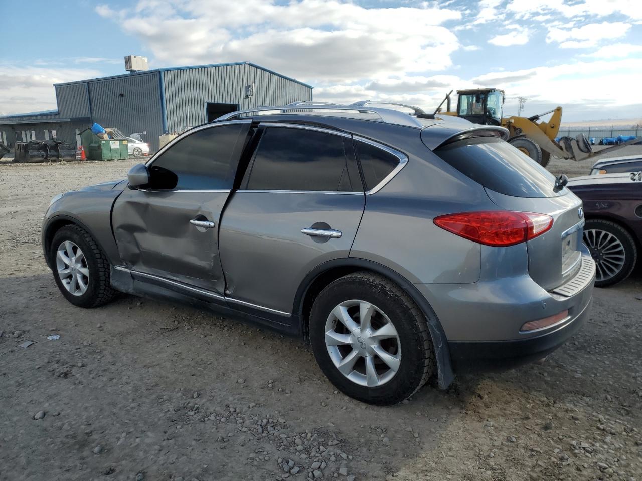 2010 Infiniti EX VIN JN1AJ0HR1AM756180 Copart auction photo, side damage thumbnail 2
