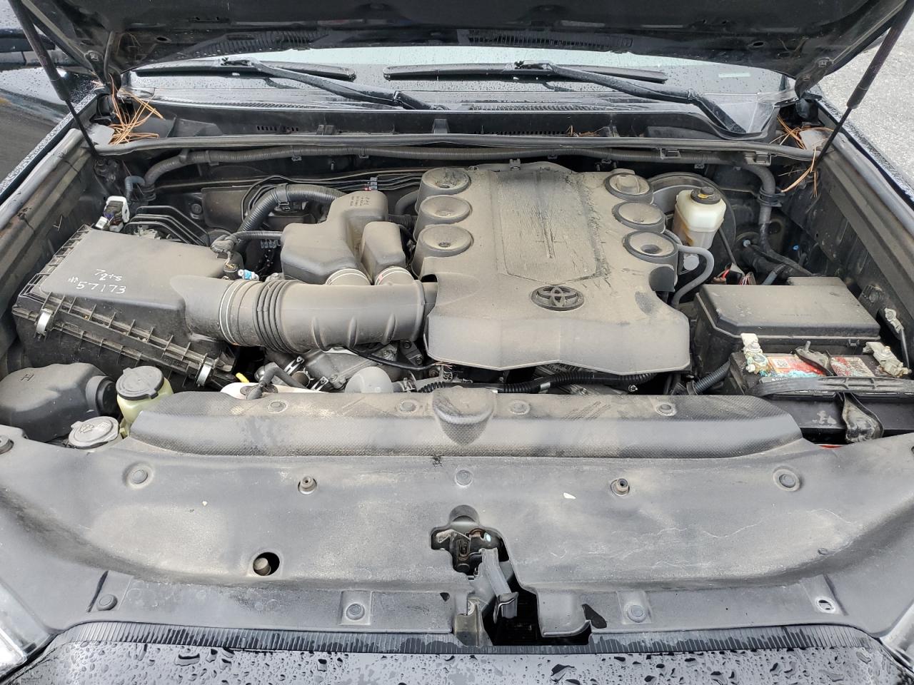 2016 Toyota 4Runner VIN JTEZU5JR6G5122697 Copart auction photo, side / front end damage thumbnail 13