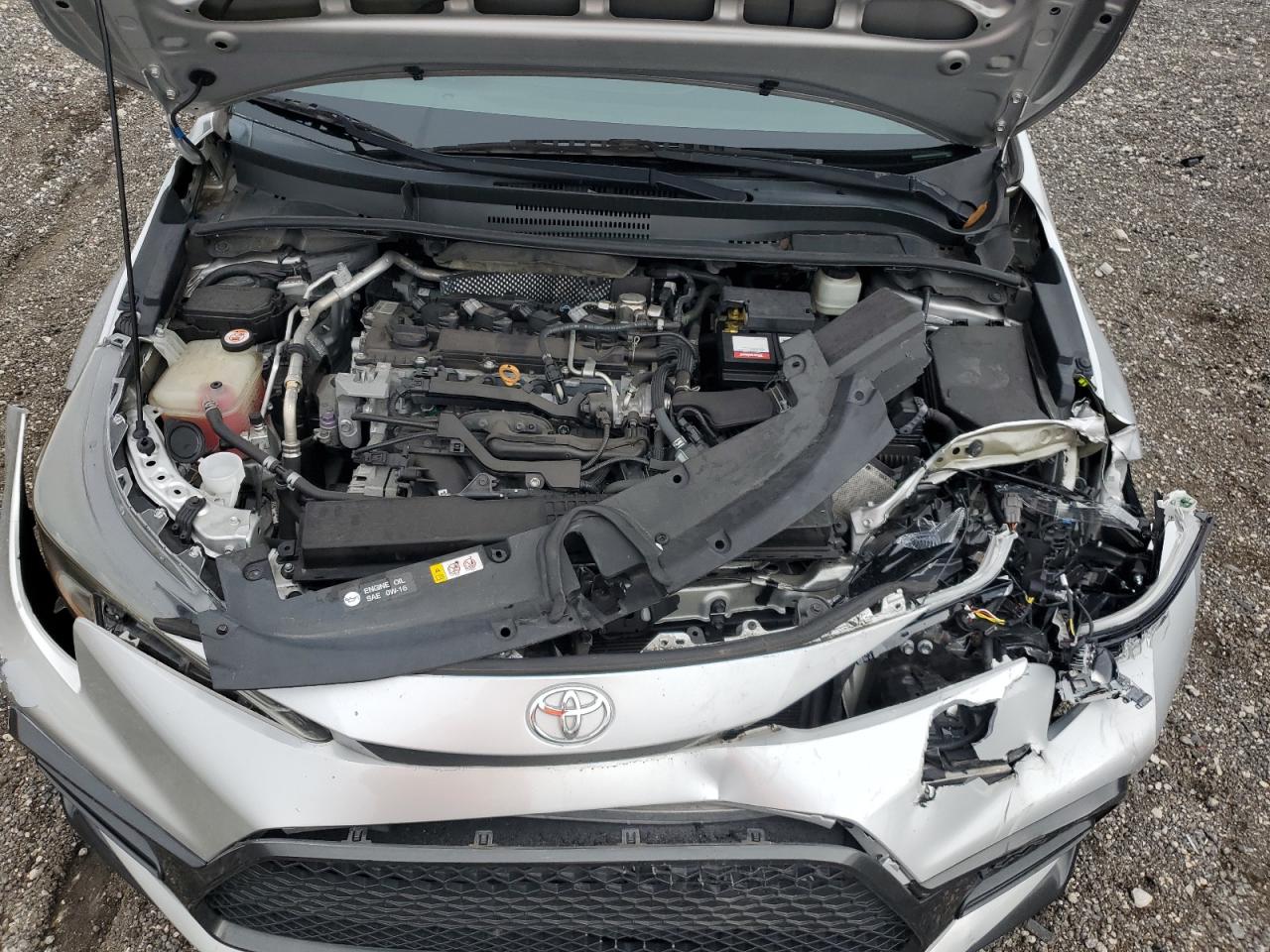 2020 Toyota Corolla VIN 5YFS4RCE2LP018468 Copart auction photo, front end damage thumbnail 11