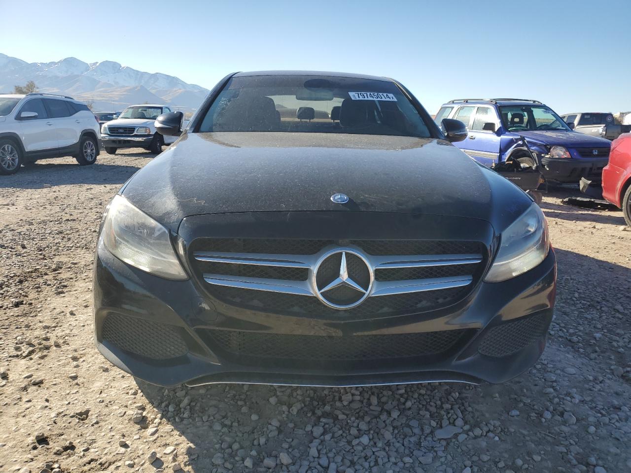 2016 Mercedes-Benz C-klasse VIN 55SWF4KB8GU111307 Copart auction photo, normal wear / side damage thumbnail 5