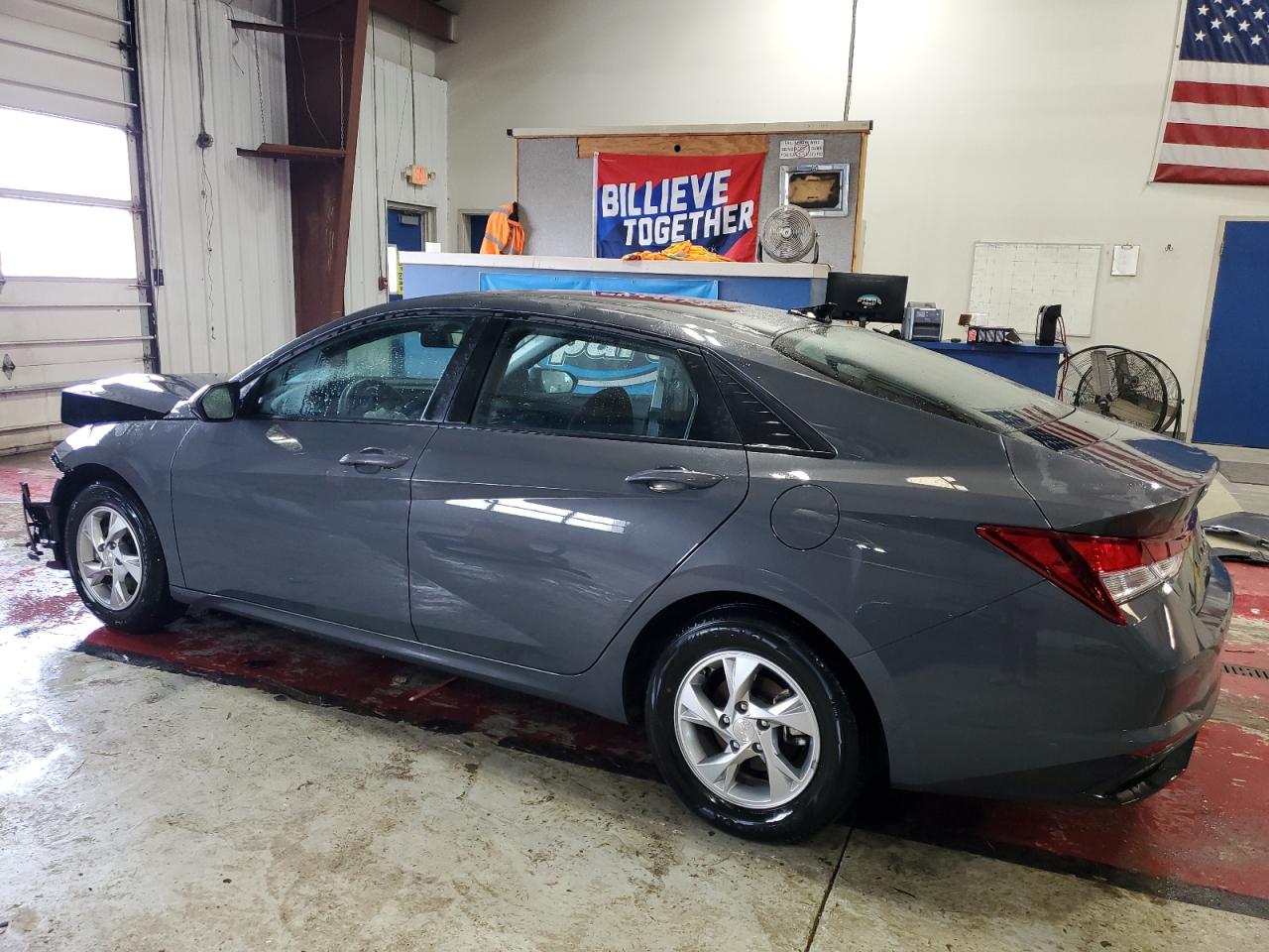 2023 Hyundai Elantra VIN KMHLL4AG1PU578498 Copart auction photo, front end damage thumbnail 2