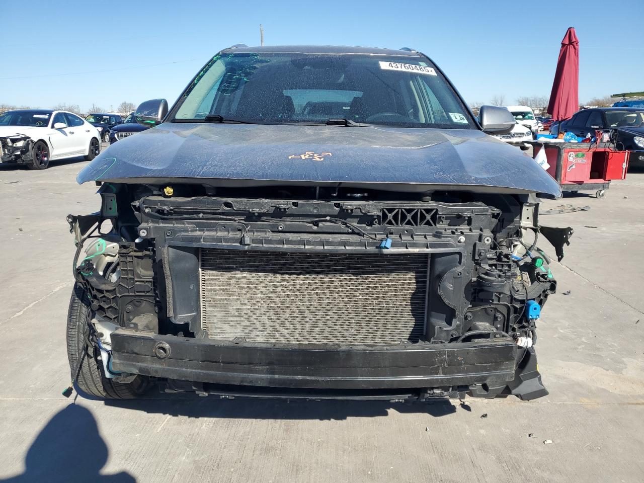 2023 KIA Seltos VIN KNDERCAA7P7440223 Copart auction photo, front end / side damage thumbnail 5