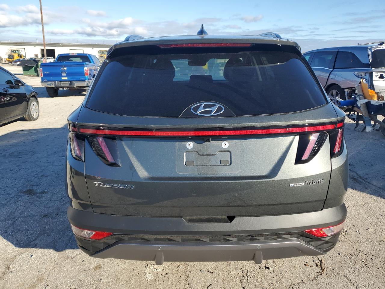 2023 Hyundai Tucson VIN KM8JECA17PU098036 Copart auction photo, front end / minor dent/scratches damage thumbnail 6