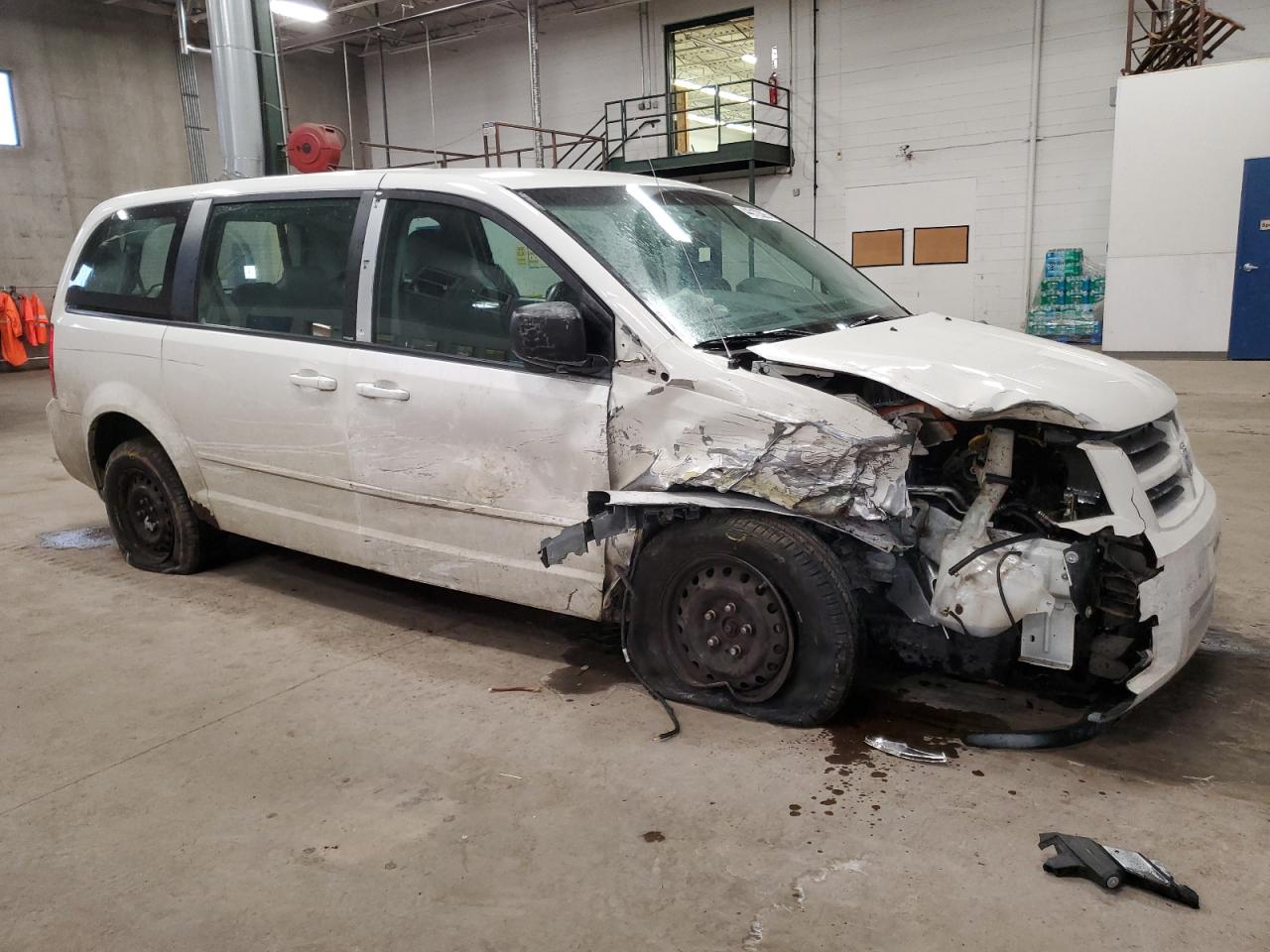 2010 Dodge Caravan VIN 2D4RN4DE1AR282228 Copart auction photo, all over damage thumbnail 4