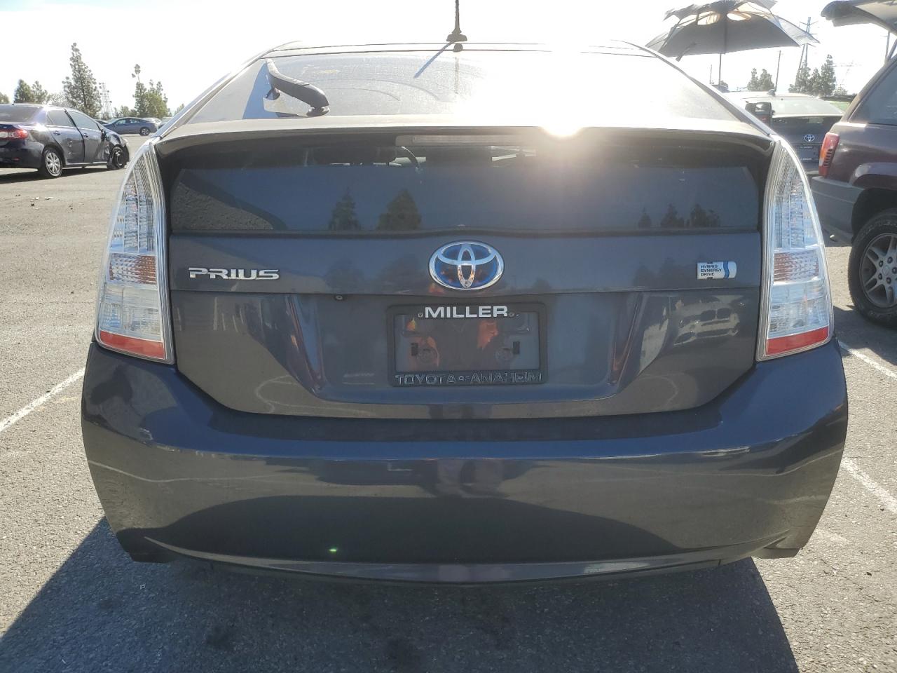 2011 Toyota Prius VIN JTDKN3DU7B1407996 Copart auction photo, mechanical damage thumbnail 6