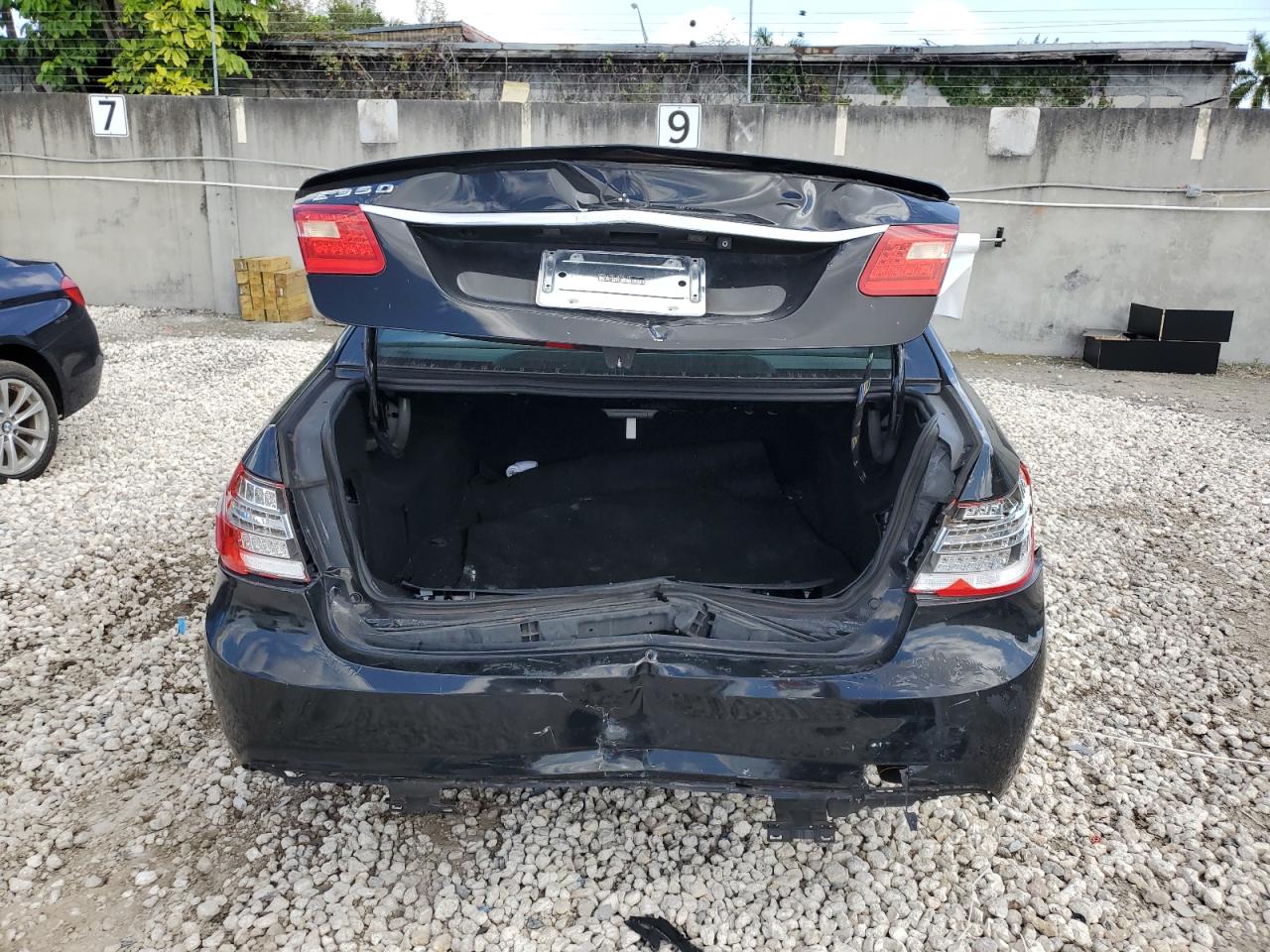 2013 Mercedes-Benz E-klasse VIN WDDHF5KB7DA745783 Copart auction photo, front end / rear end damage thumbnail 6
