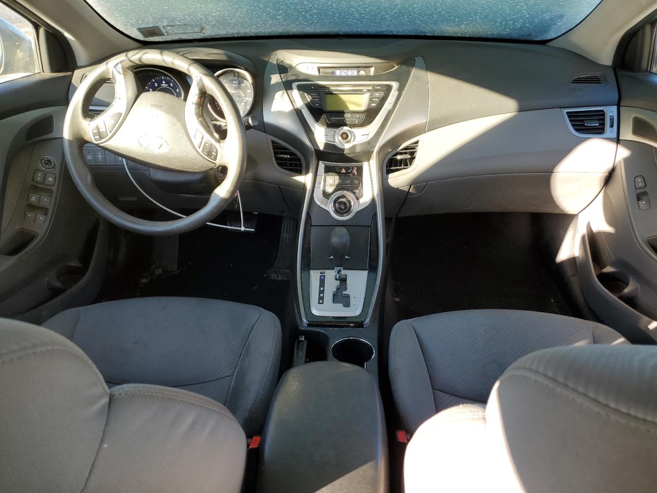 2012 Hyundai Elantra VIN 5NPDH4AE2CH108669 Copart auction photo, front end / minor dent/scratches damage thumbnail 8