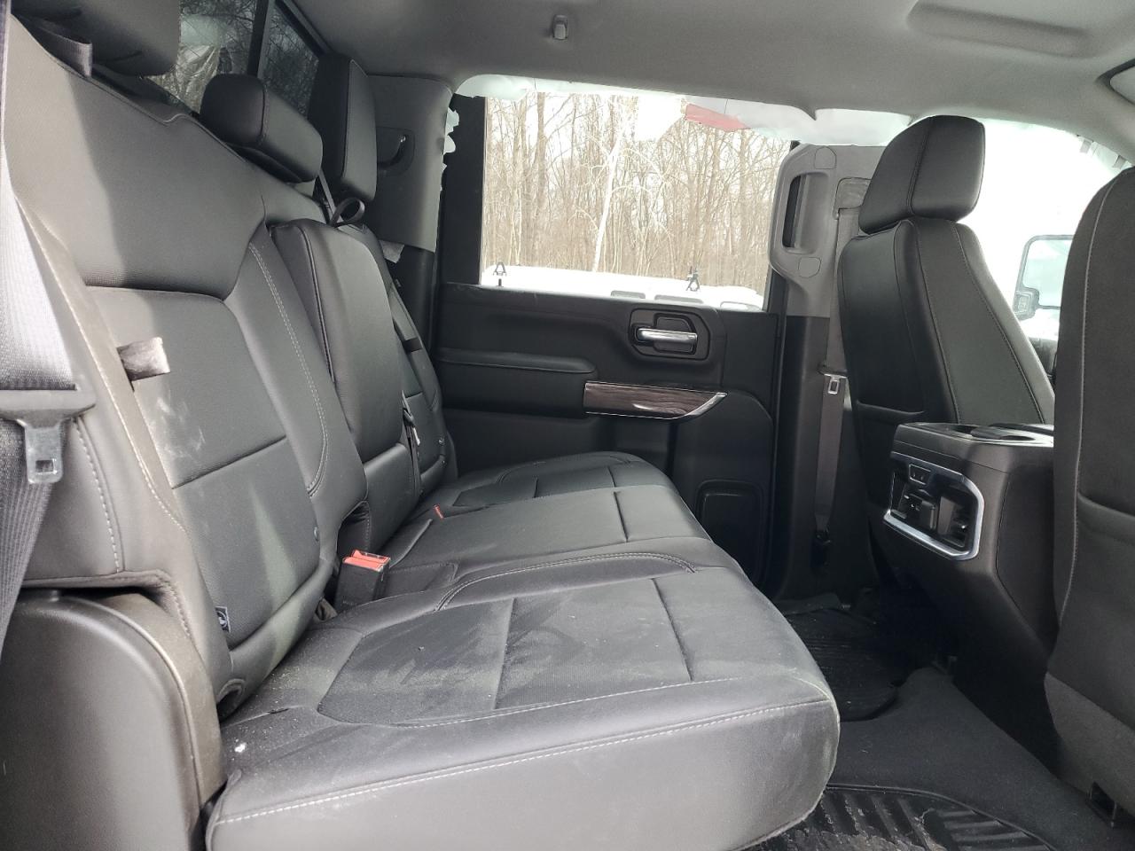 2020 Chevrolet Silverado VIN 1GC4YUEY4LF346814 Copart auction photo, front end / side damage thumbnail 11