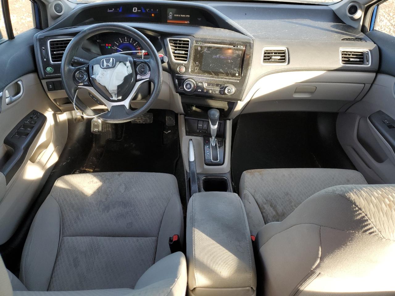 2015 Honda Civic VIN 19XFB2F83FE031143 Copart auction photo, front end damage thumbnail 8