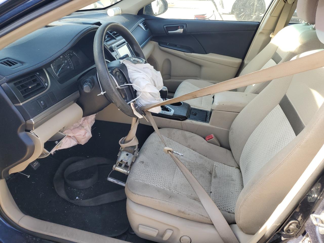 2014 Toyota Camry VIN 4T1BF1FK9EU837136 Copart auction photo, front end / mechanical damage thumbnail 7