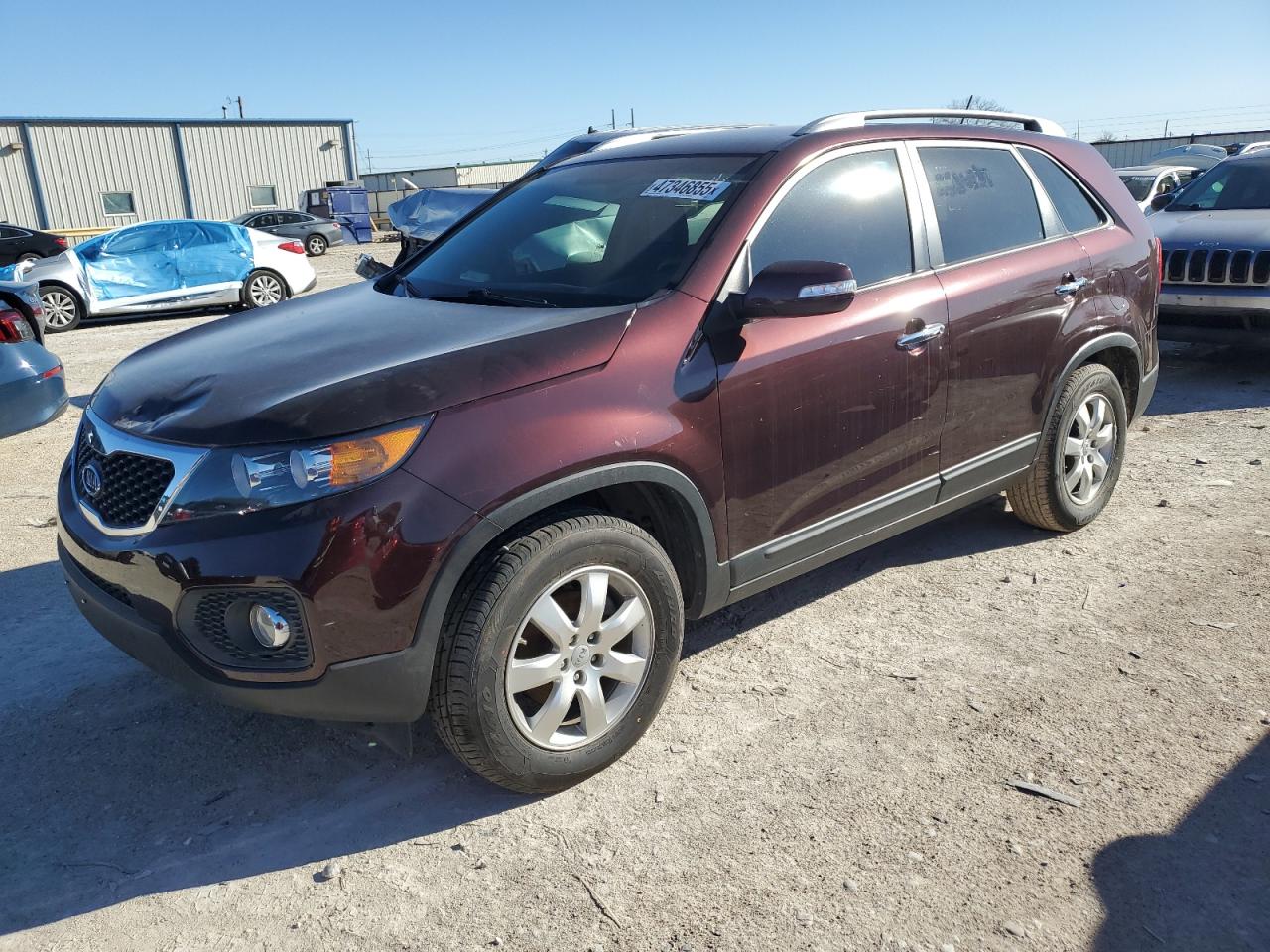 2012 KIA Sorento VIN 5XYKT4A6XCG280101