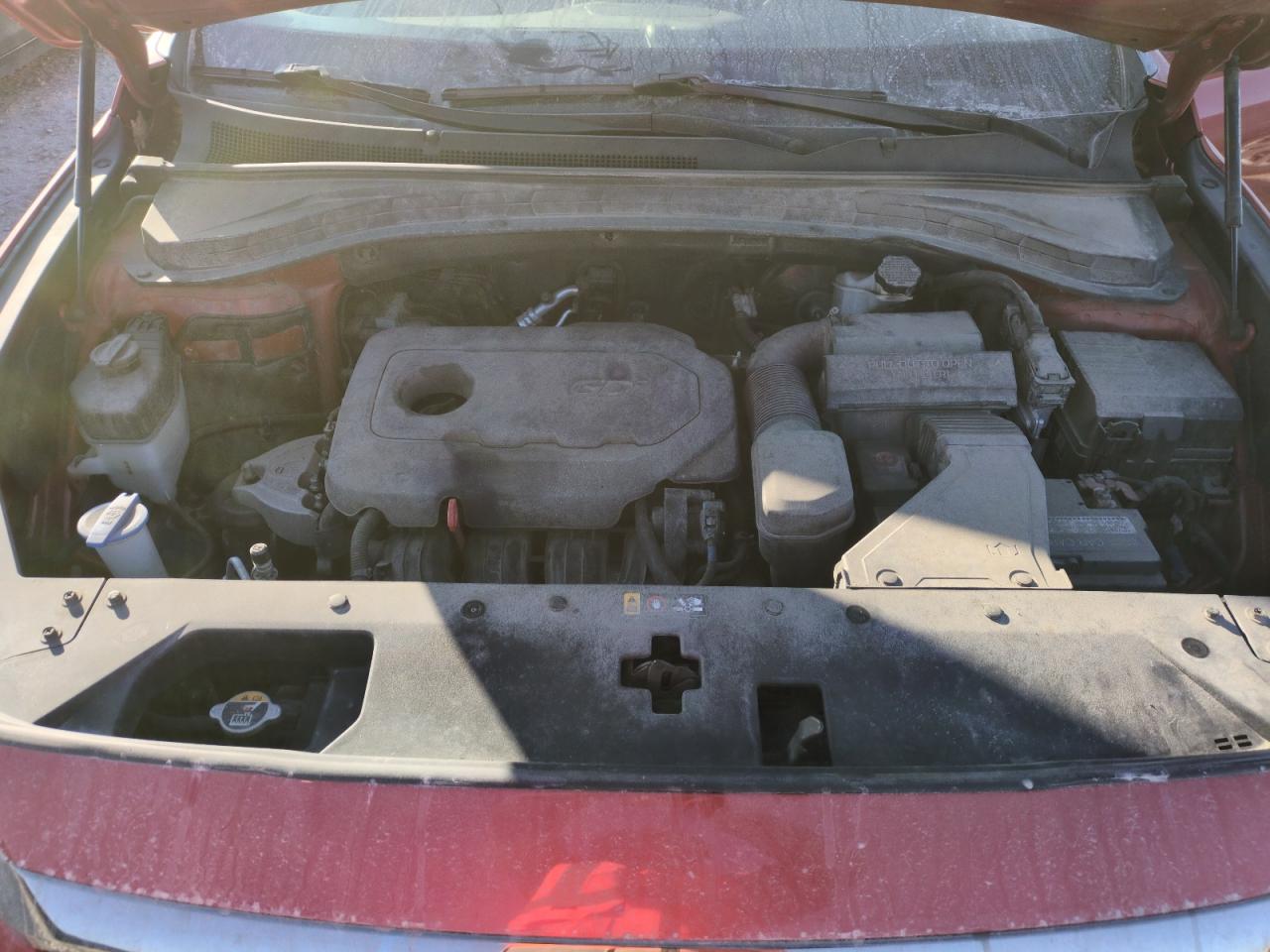 2019 Hyundai Santa Fe VIN 5NMS2CADXKH059615 Copart auction photo, rear end damage thumbnail 11