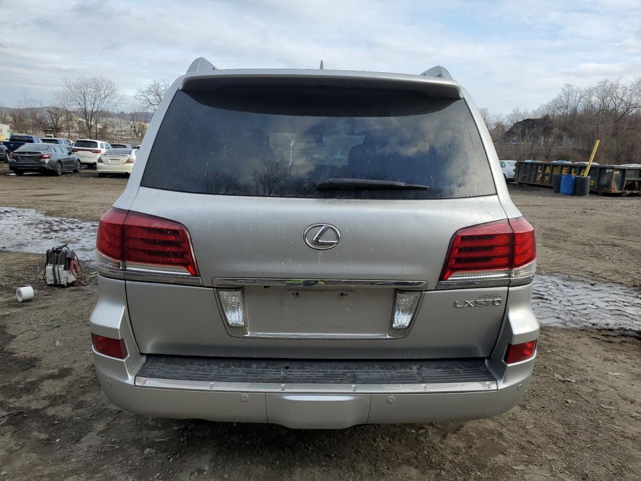 2013 Lexus LX VIN JTJHY7AX3D4113081 Copart auction photo, side / minor dent/scratches damage thumbnail 6